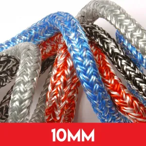 10mm Kingfisher Melange Braid on Braid Rope