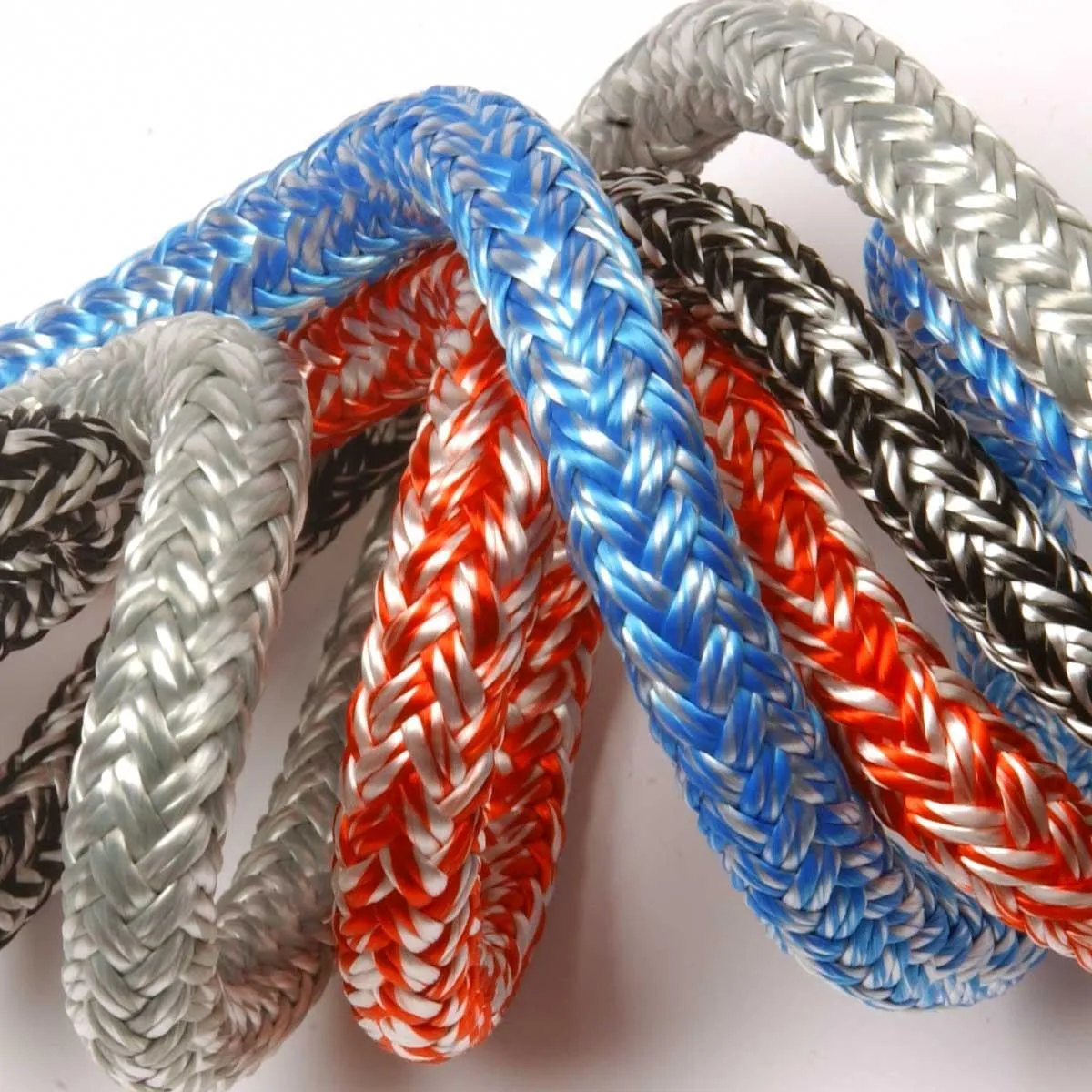 10mm Kingfisher Melange Braid on Braid Rope