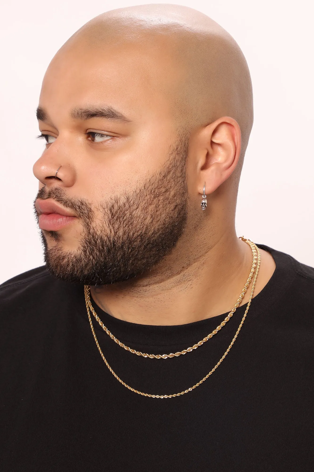 All On Me Layered Rope Necklace - Gold