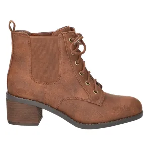 Bismark Round Toe Zippered Booties