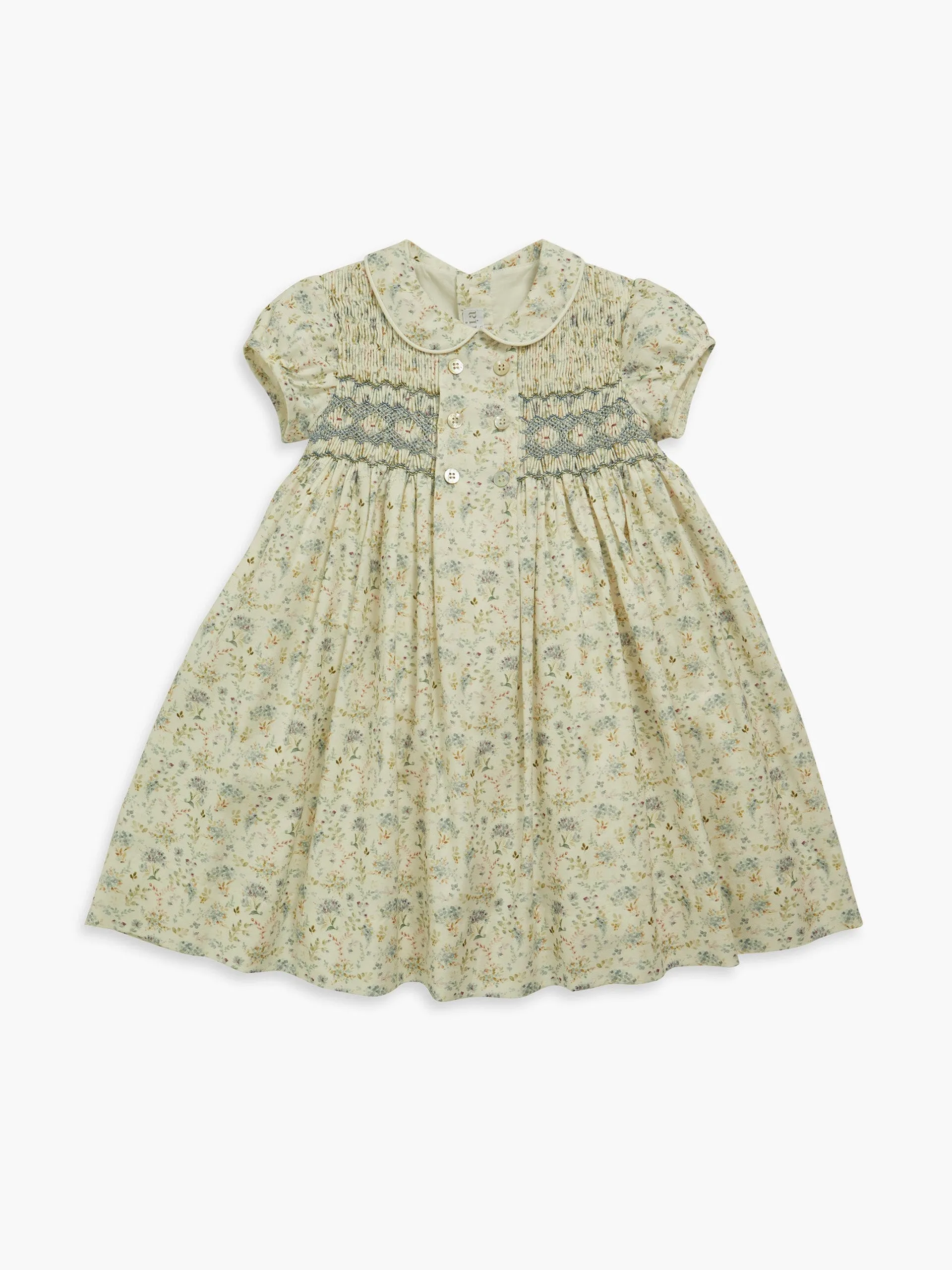 Blue floral Shirley dress