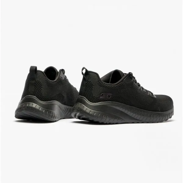 BOBS SQUAD CHAOS - FACE OFF Ladies Sporty Trainers Black