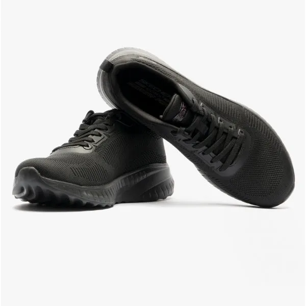 BOBS SQUAD CHAOS - FACE OFF Ladies Sporty Trainers Black