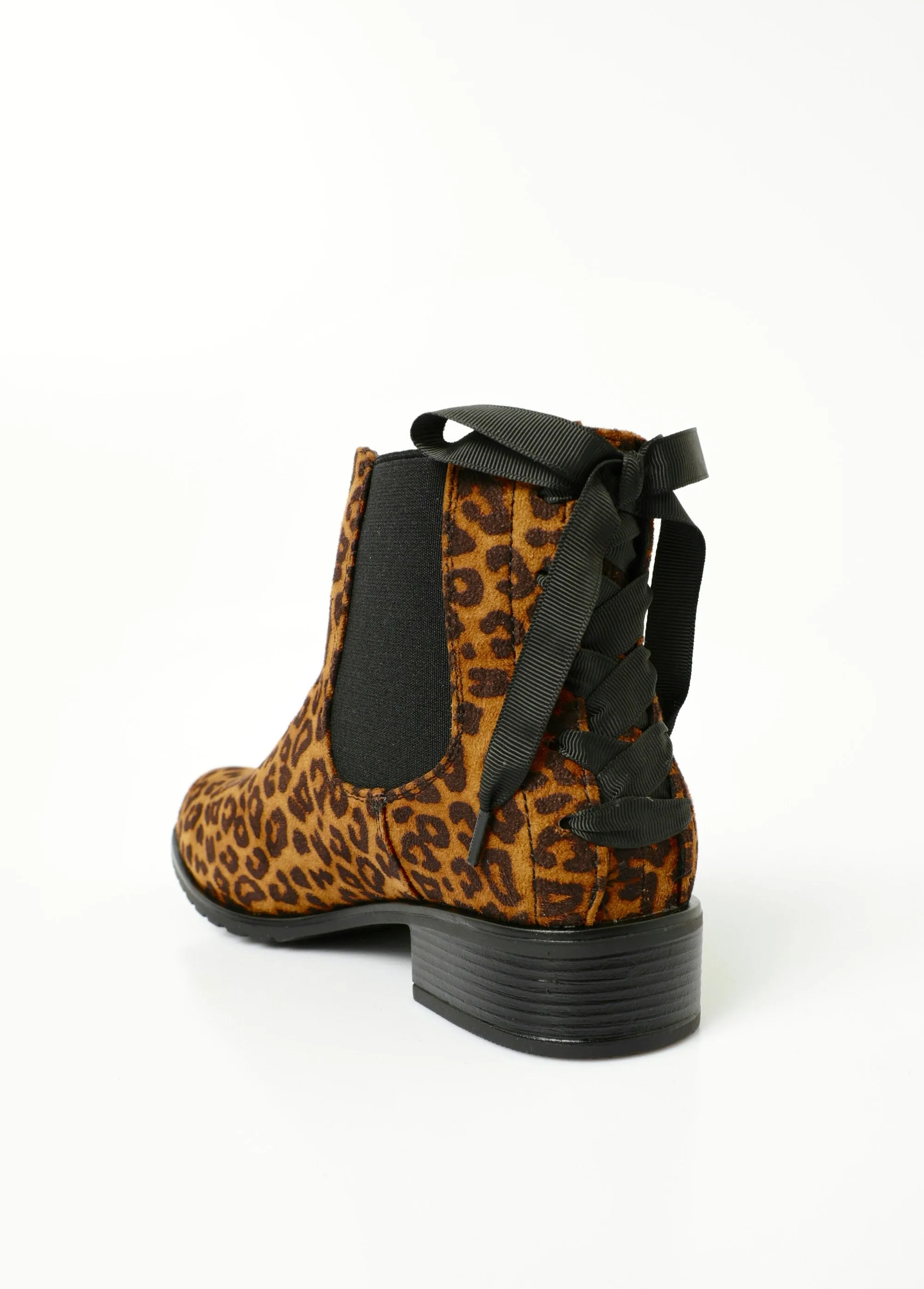 Boots Chelsea talon pailleté avec nud
