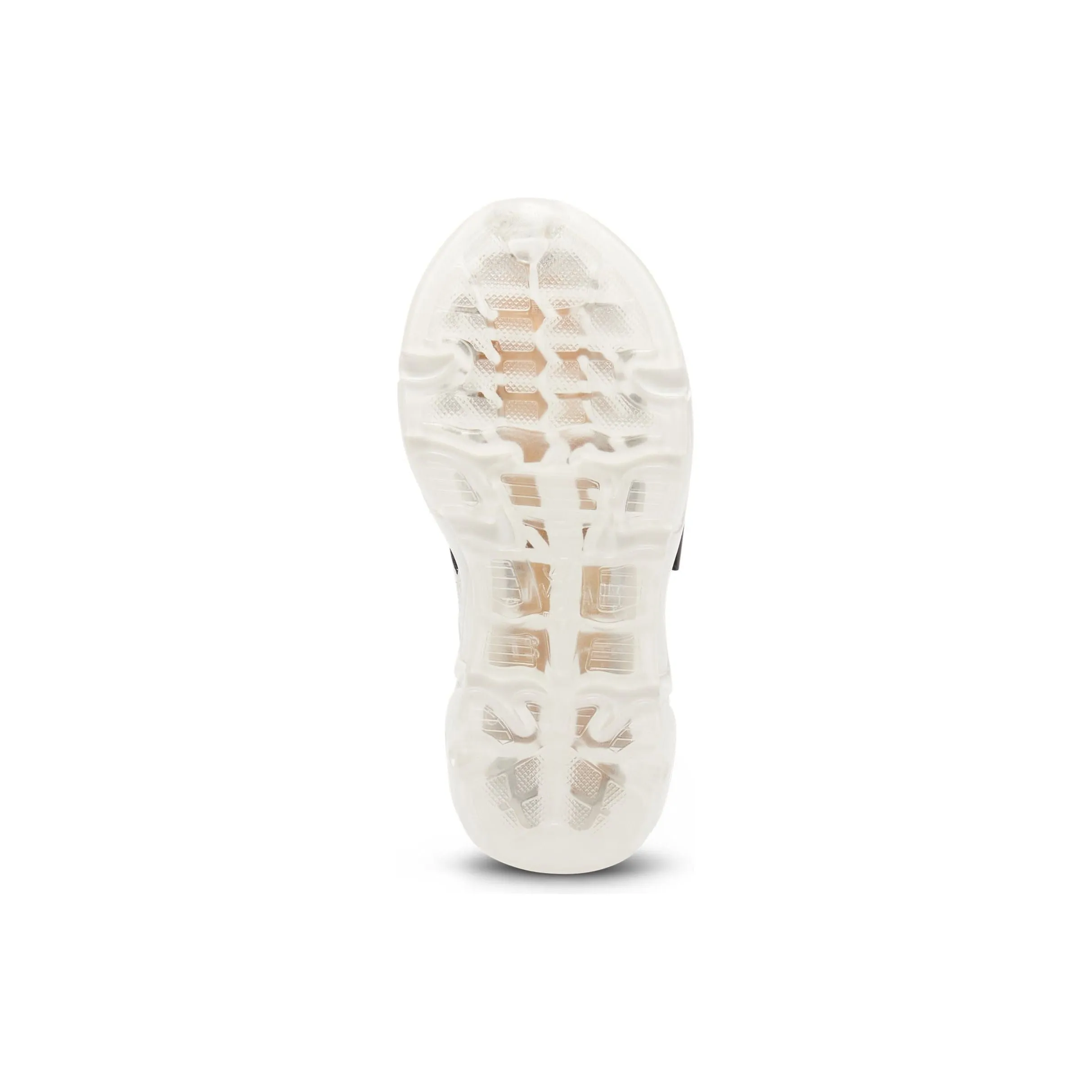 BOSS KIDSLEATHER TRAINERS WITH STRIPES AND LOGOS