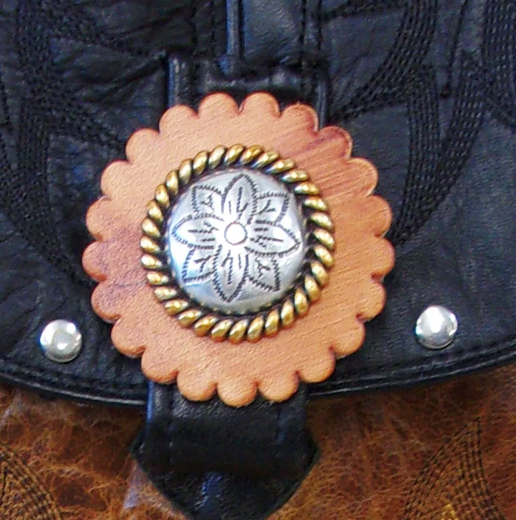 Cowboy Boot Crossbody Hipster Purse HP991