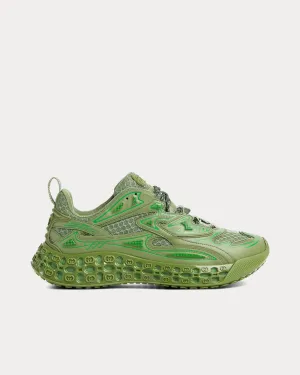 cub3d Demetra Green Low Top Sneakers