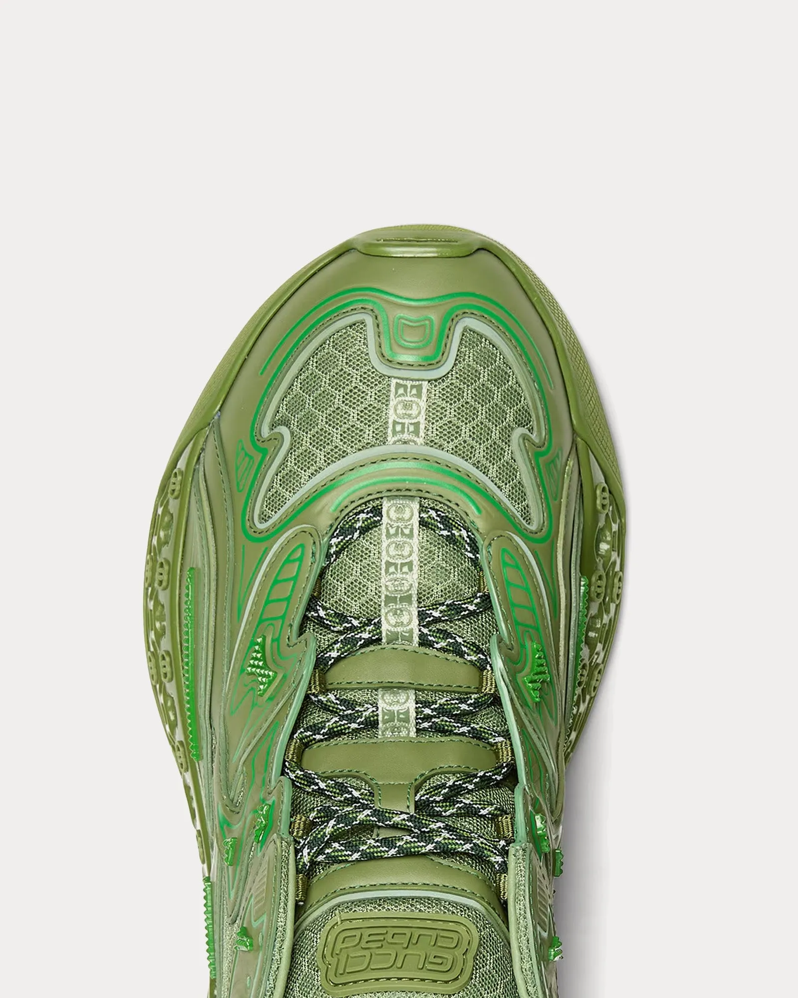 cub3d Demetra Green Low Top Sneakers