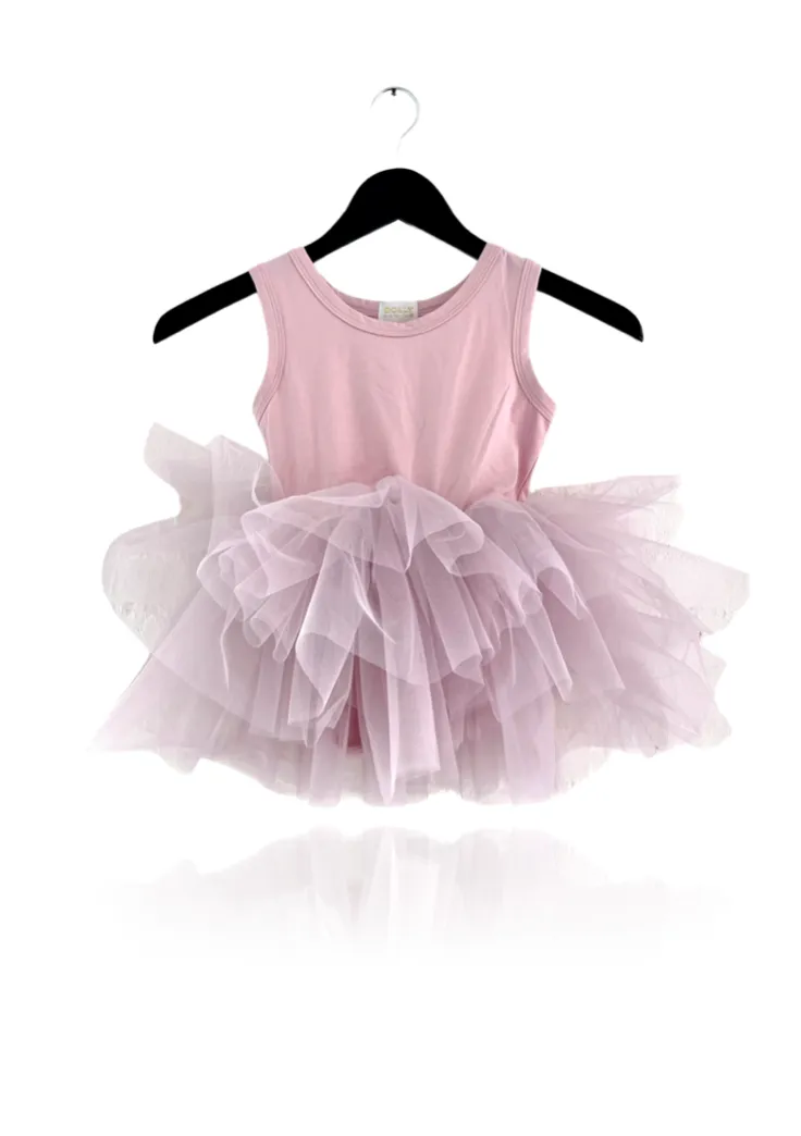 DOLLY TIMELESS COTTON TUTU DRESS violet