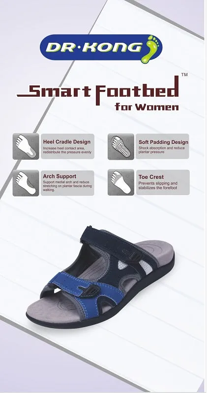 DR.KONG WOMEN SMART FOOTBED SANDALS DK-S4000122-PUP(RP : $139)