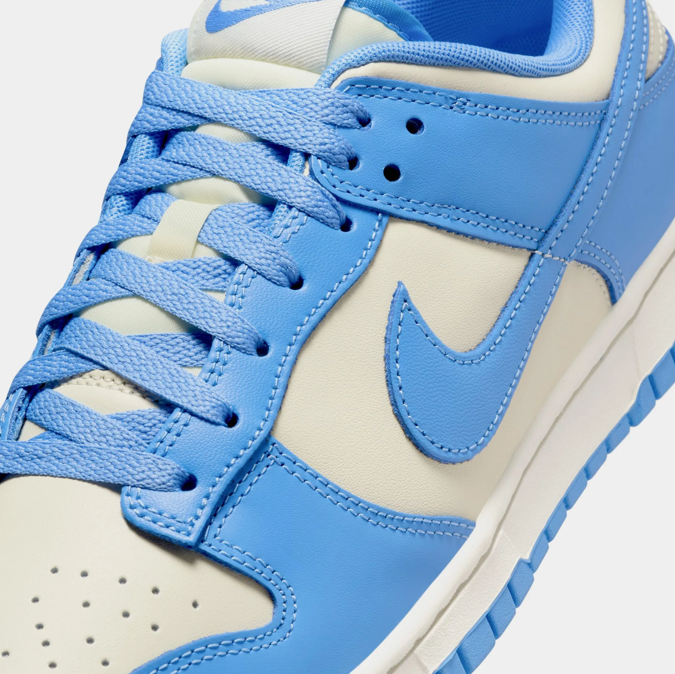 Dunk Low Mens Lifestyle Shoes (Coconut Milk/University Blue/Sail/White)