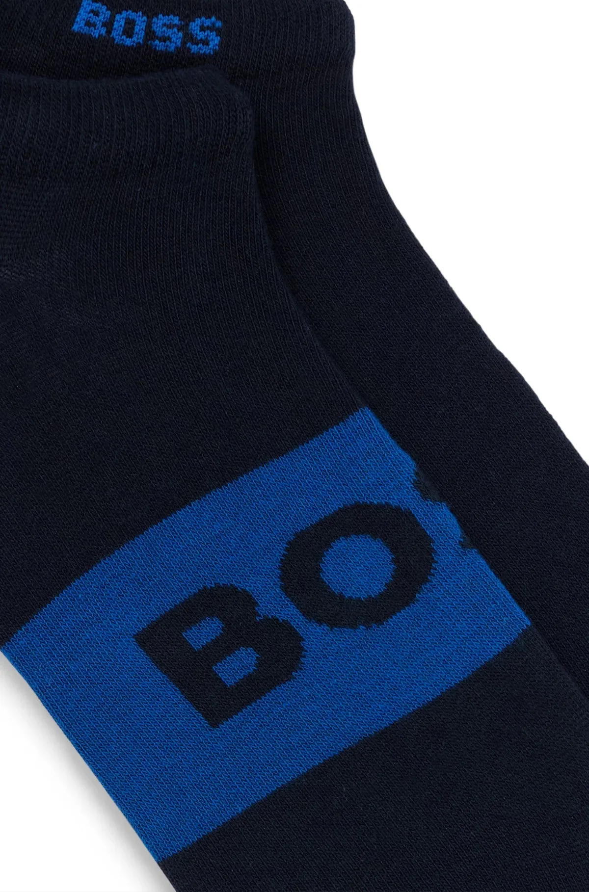 HUGO BOSS - TWO PACK STRETCH FABRIC ANKLE SOCKS