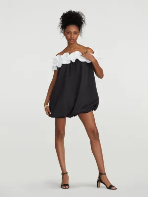 Jahzara Off-The-Shoulder Bubble Dress