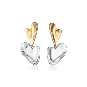 Layla Drop Earring (Two-Tone)