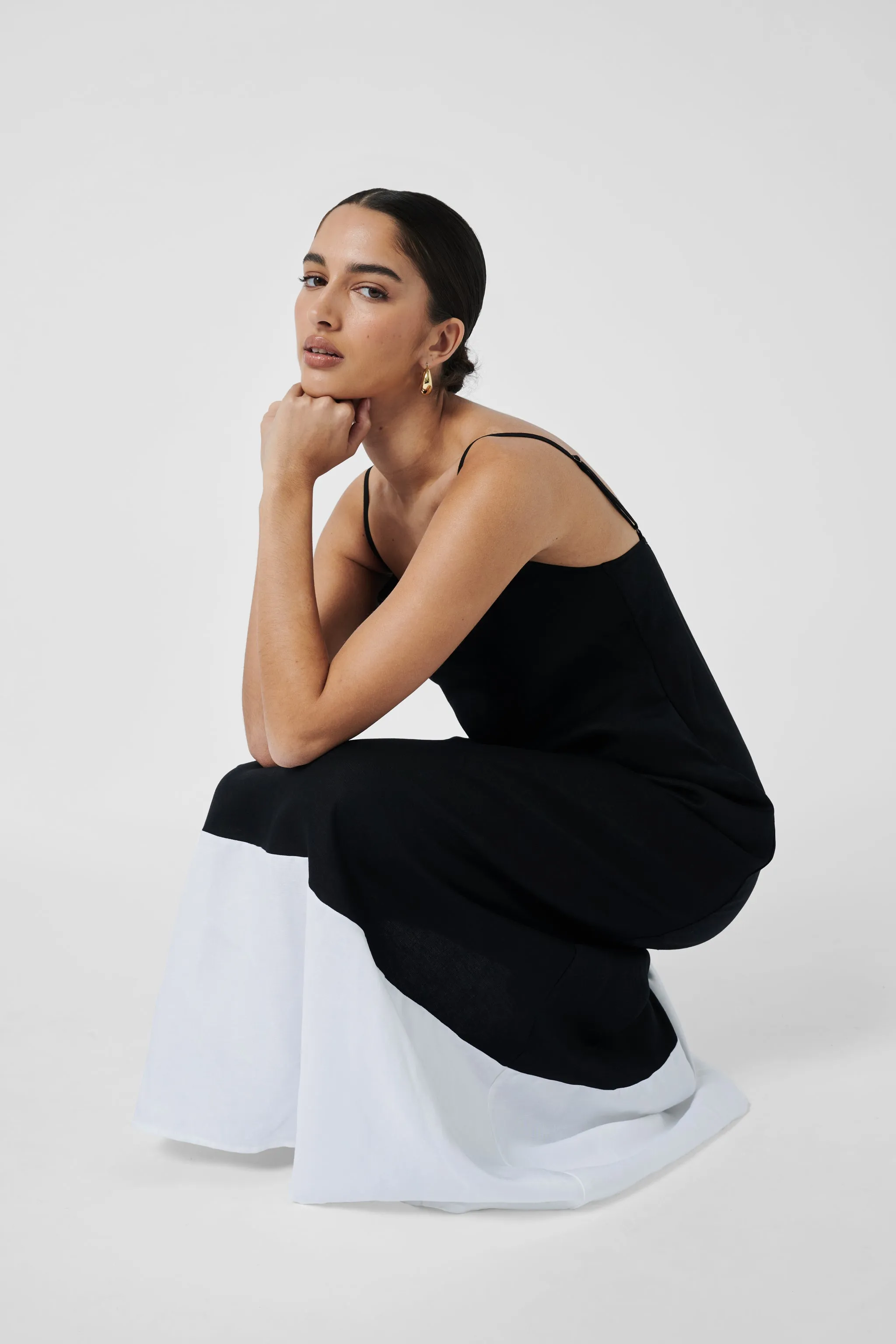 MARTINO TWO TONE DRESS