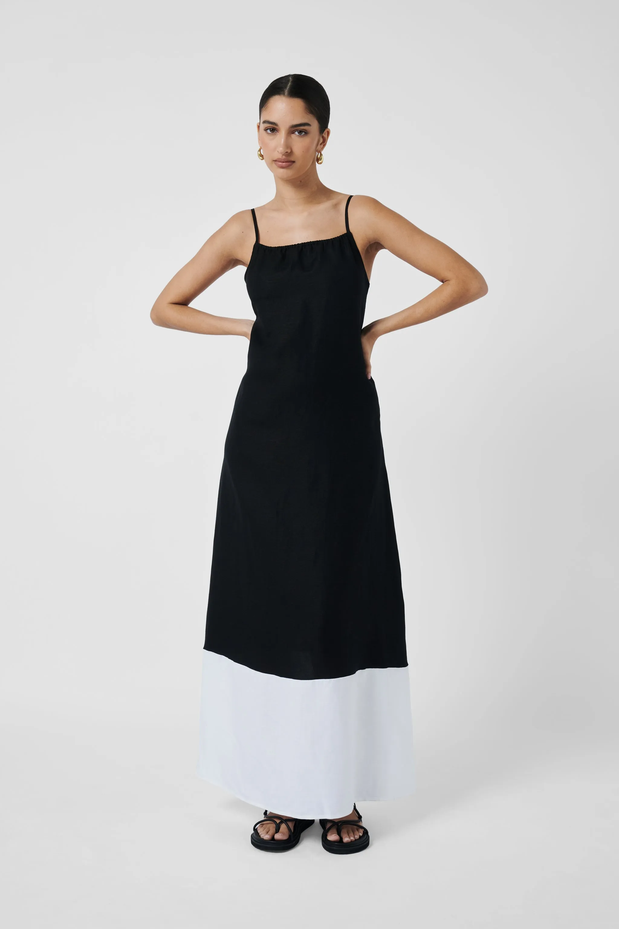 MARTINO TWO TONE DRESS