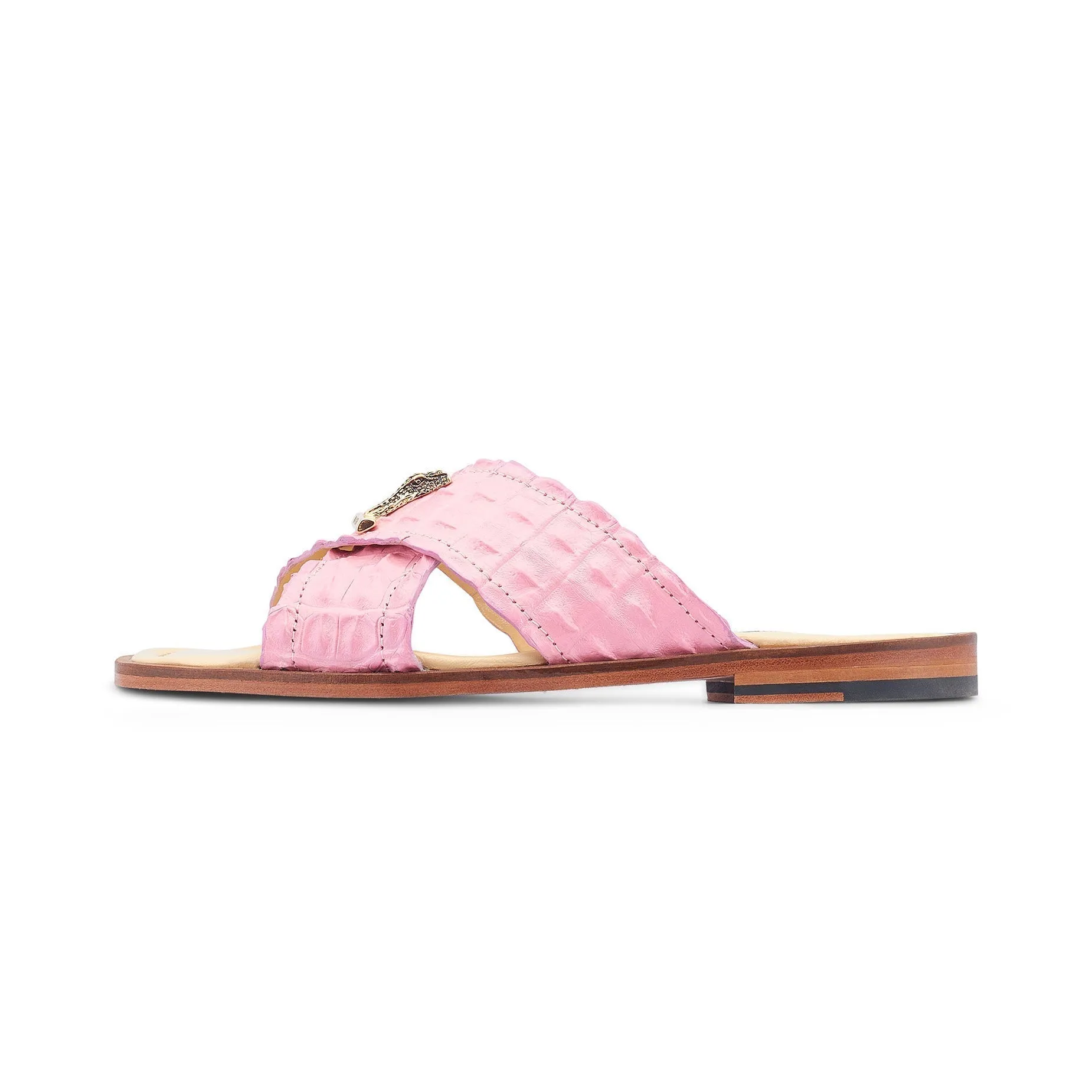 Mauri Pink Coral 5134 Men's Shoes Taste of Berry Exotic Hornback Casual Sandals (MA5515)