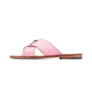 Mauri Pink Coral 5134 Men's Shoes Taste of Berry Exotic Hornback Casual Sandals (MA5515)