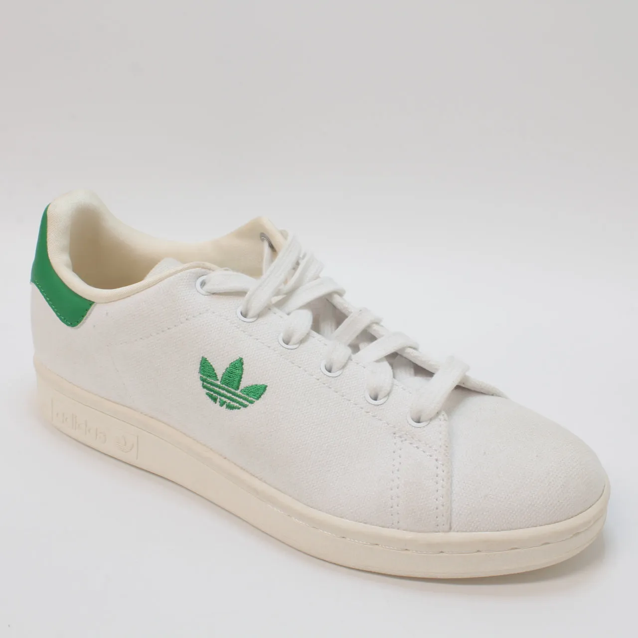 Mens Adidas Stan Smith Sporty White Green Off White Uk Size 4