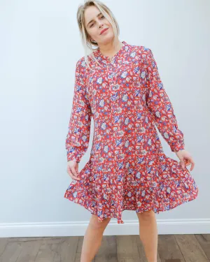MOLIIN Melda dress in sun tomato