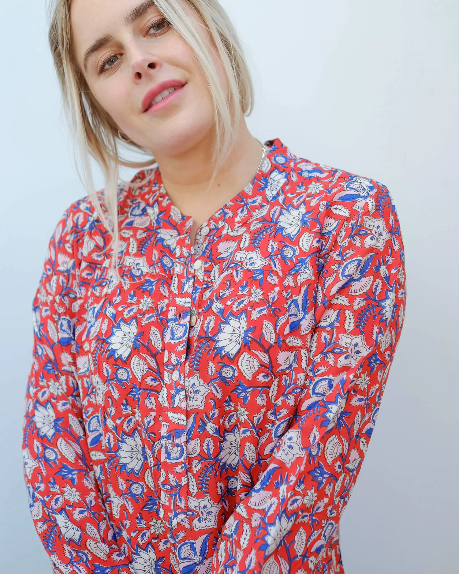MOLIIN Melda dress in sun tomato