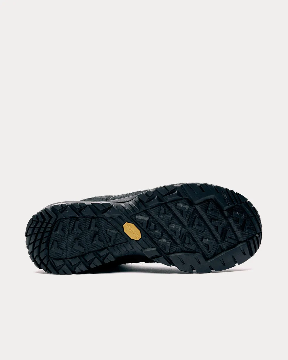 MQM Ace Leather Black Low Top Sneakers