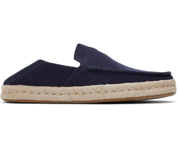 M's Alonso Loafer Rope Heritage Canvas/Suede - Navy