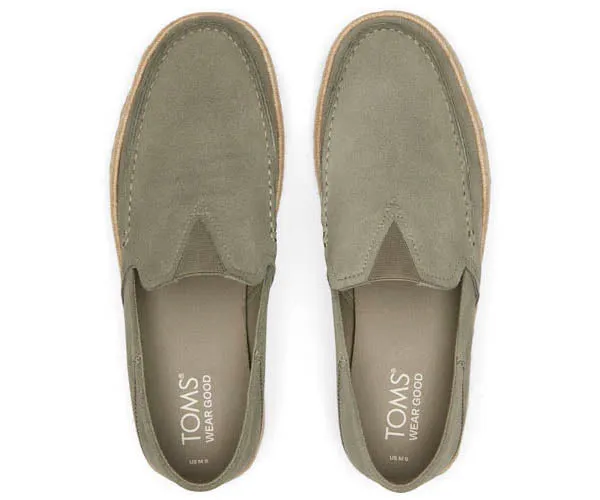 M's Alonso Loafer Rope Suede  - Vetiver Grey