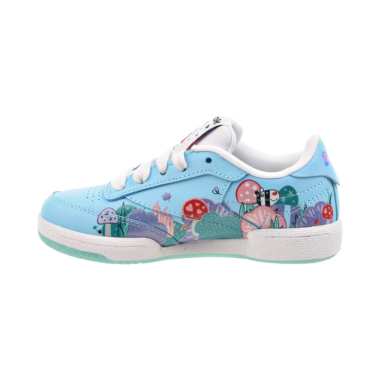 Reebok Club C "Peppa Pig" Little Kids' Shoes Digital Blue-Core Black