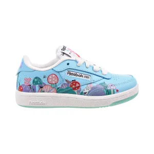 Reebok Club C "Peppa Pig" Little Kids' Shoes Digital Blue-Core Black