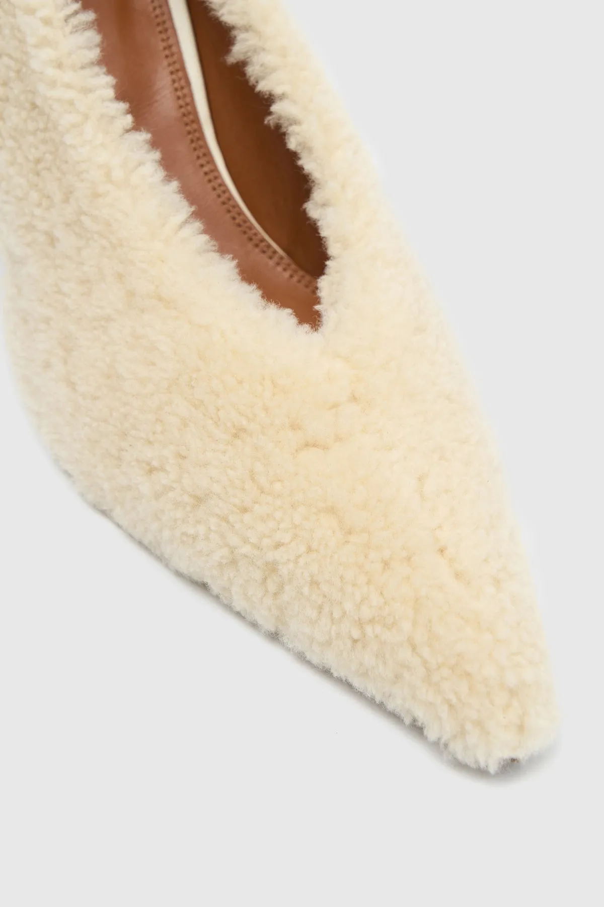 Rhys Shearling Pump