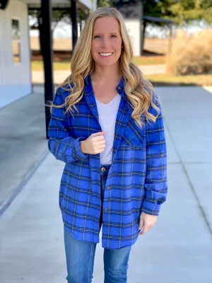 Royal Two Tone Washed Flannel