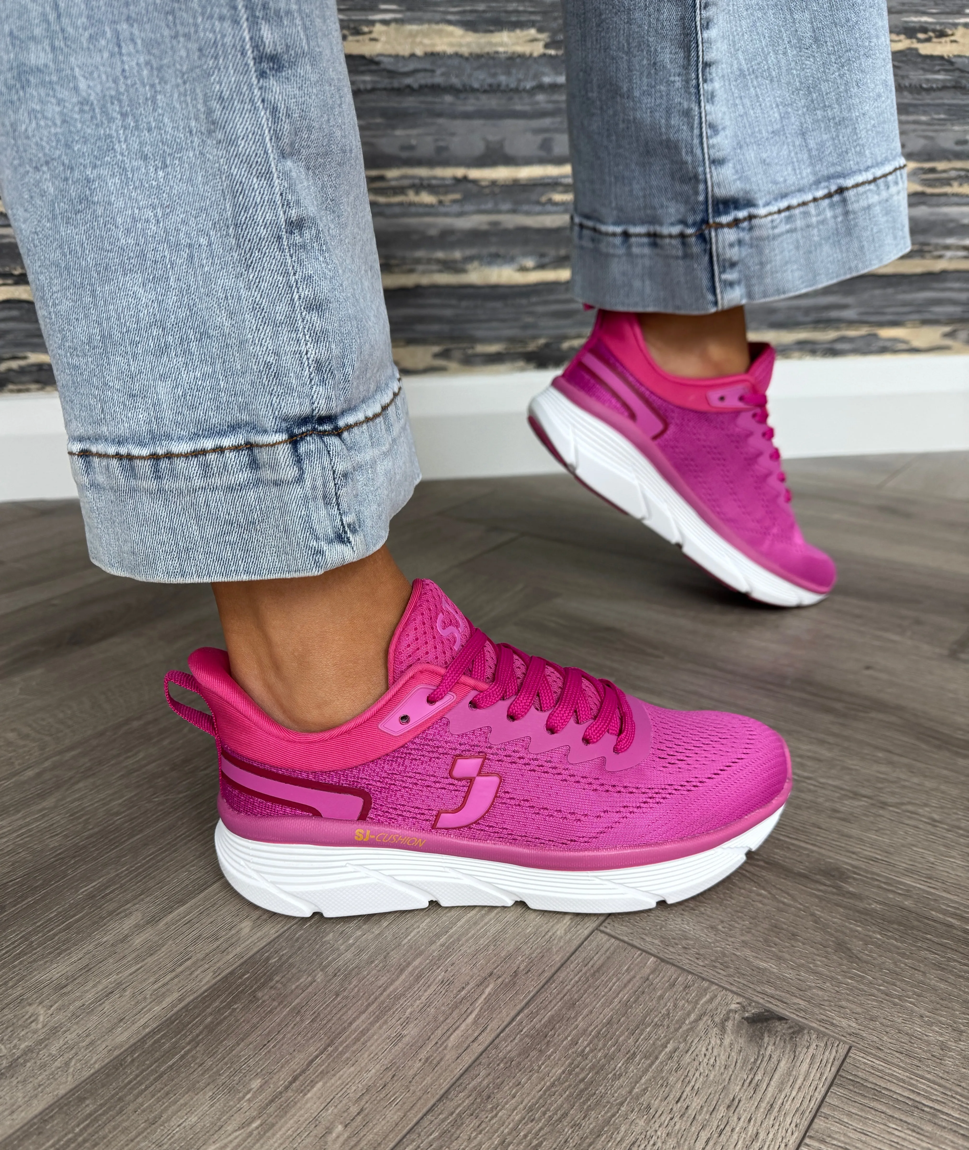 Safety Jogger 609566 Sporty Trainer - Fuchsia (SJ2)