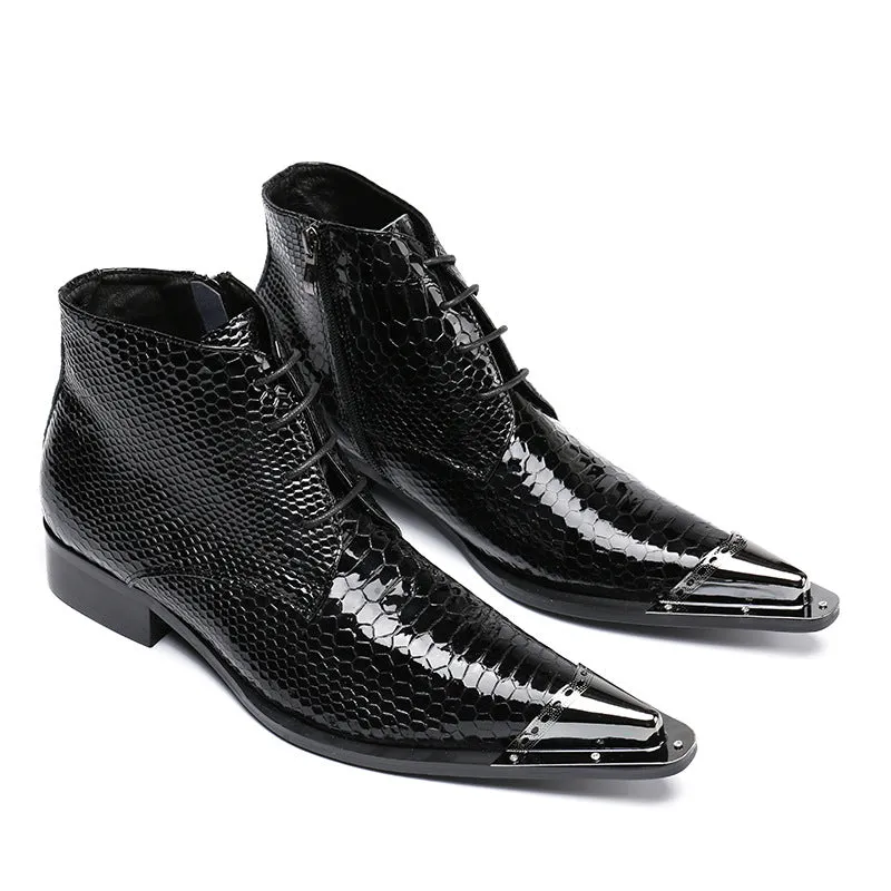 Serpatura Chic Zipper Boots
