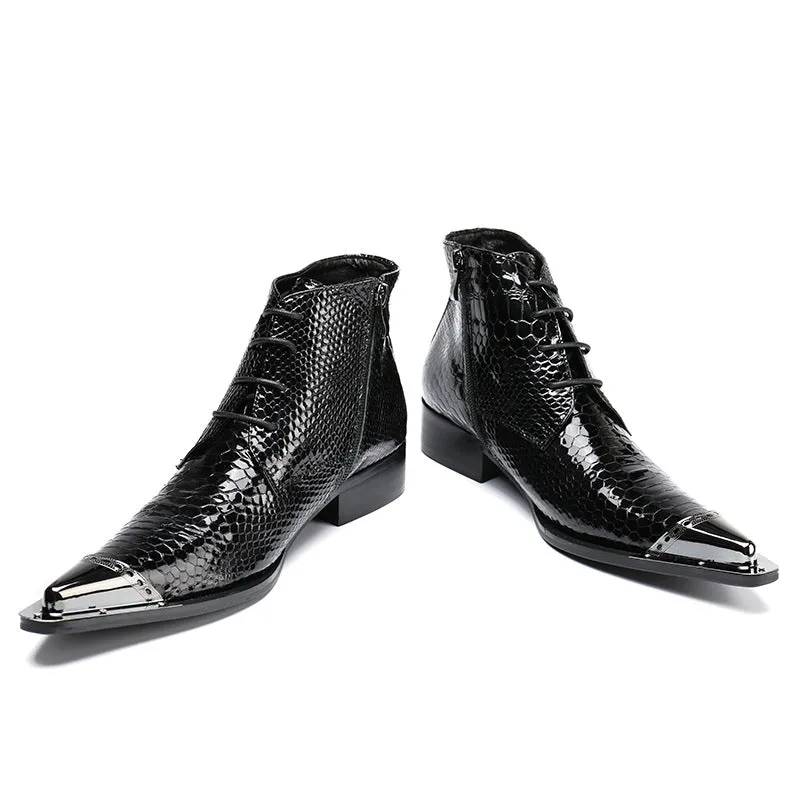 Serpatura Chic Zipper Boots