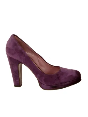 Suede Pumps