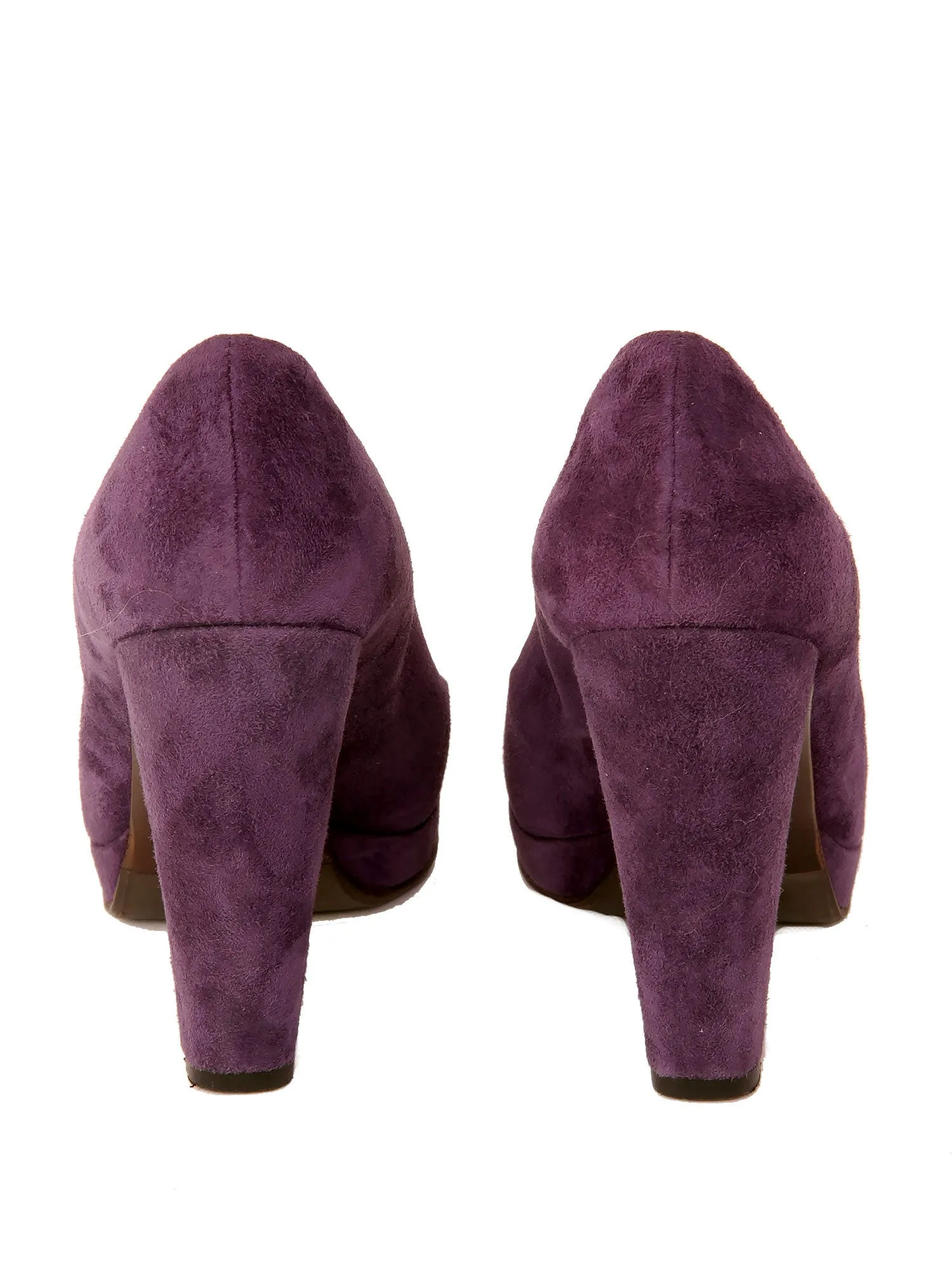 Suede Pumps