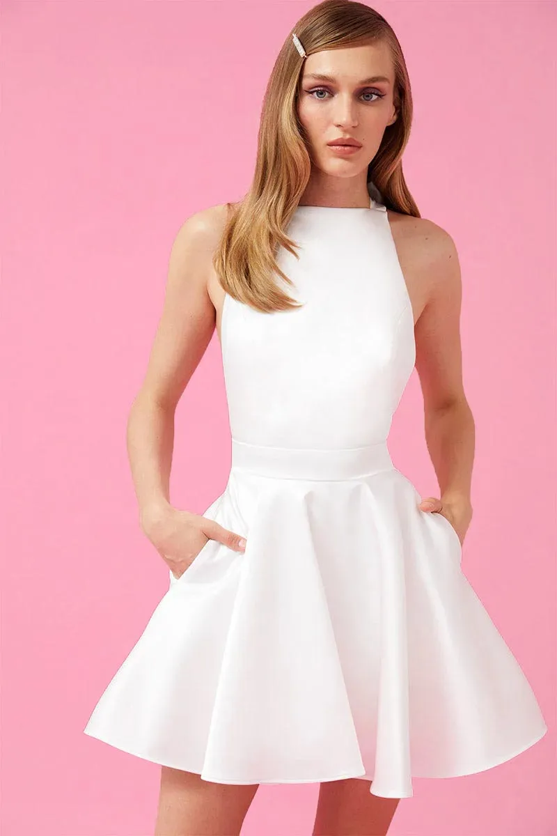 Timeless Charm Skater Mini Dress