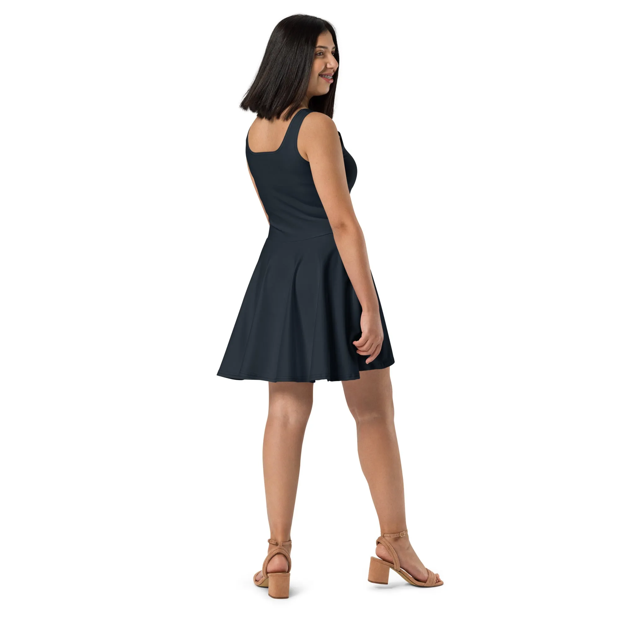 Timeless Chic Signature Black Skater Dress, lioness-love
