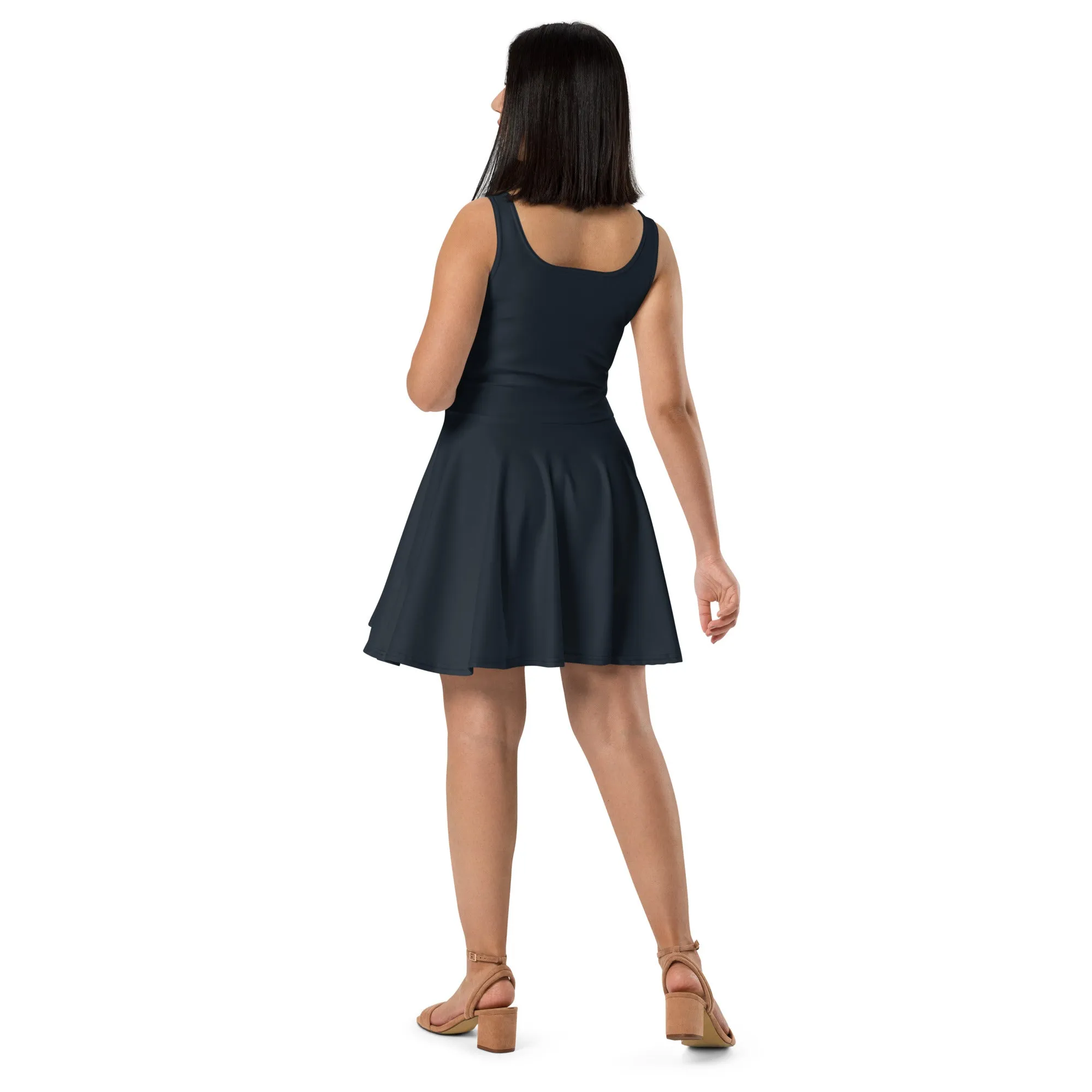 Timeless Chic Signature Black Skater Dress, lioness-love