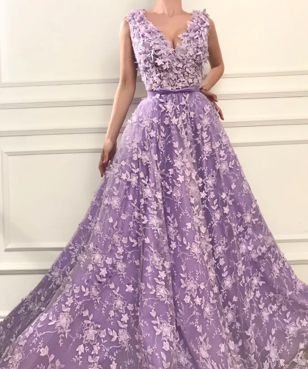 Timeless Purple Gown