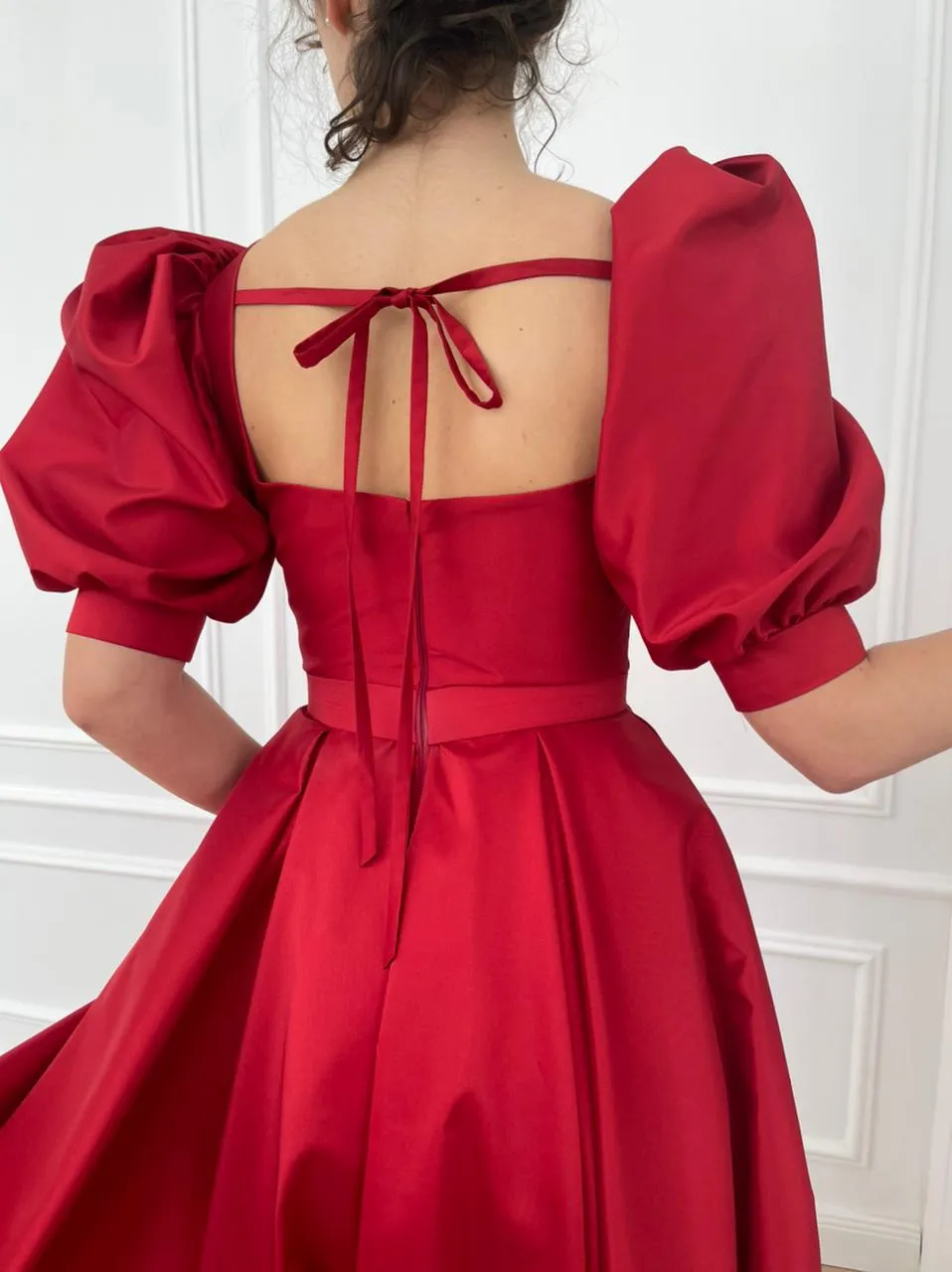 Timeless Scarlet Dress