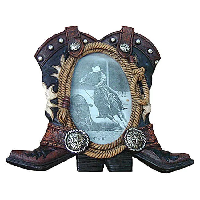 Western Chic Picture Frame, 4" x 6"