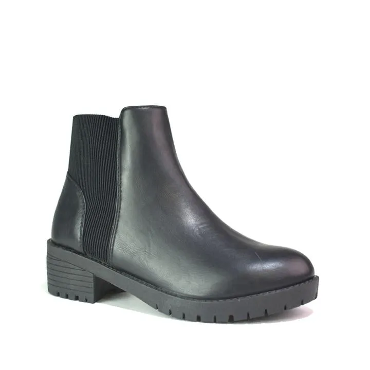 Women's Black Chelsea Boots