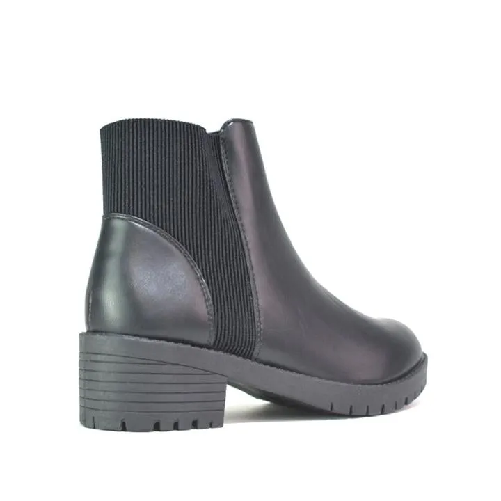 Women's Black Chelsea Boots