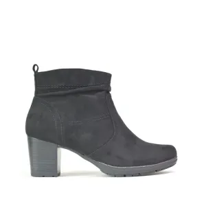 Women's Western Ankle Boots Black MF