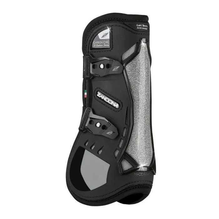 Zandona Carbon Chic Tendon Boots Black
